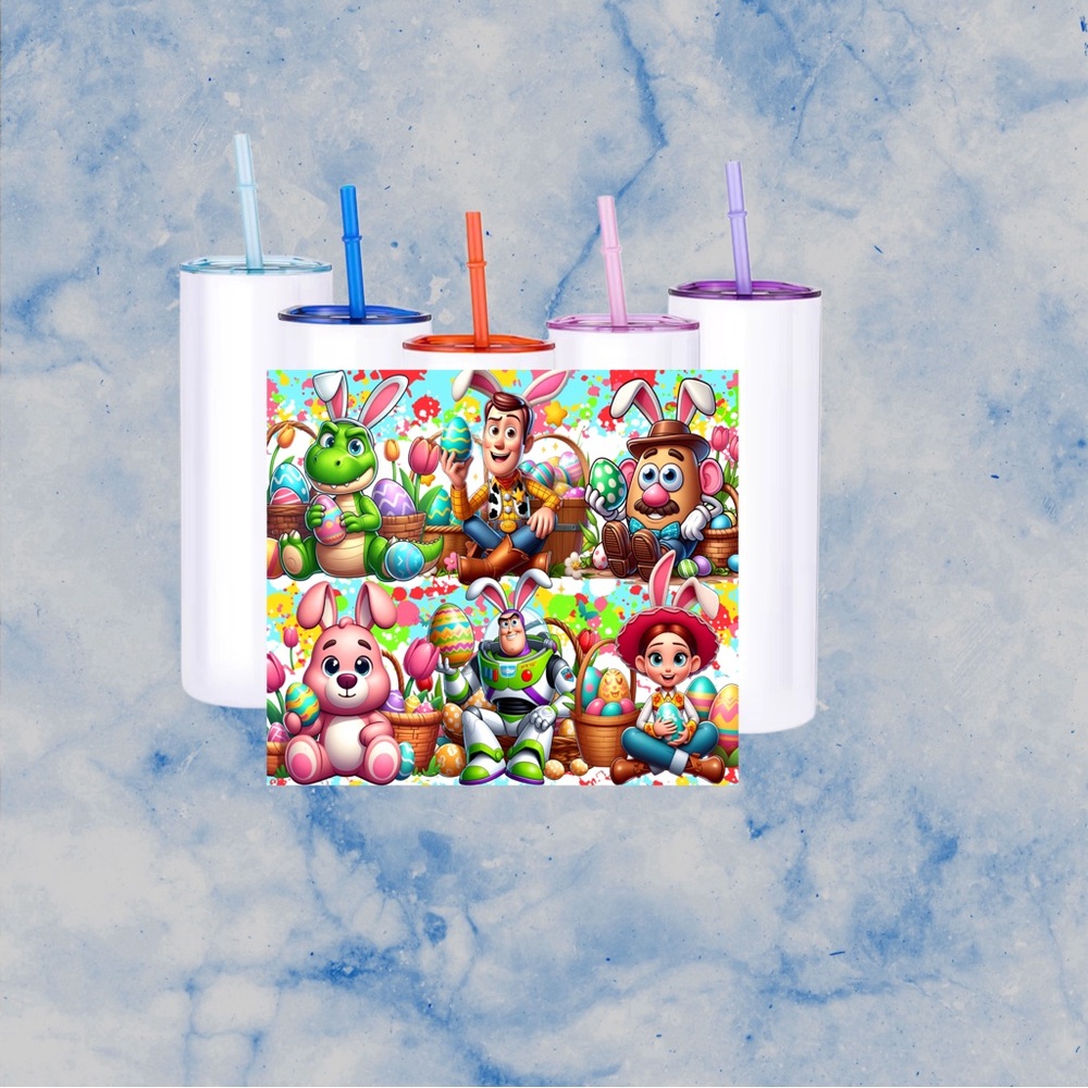 Colorful Easter Party Tumblers